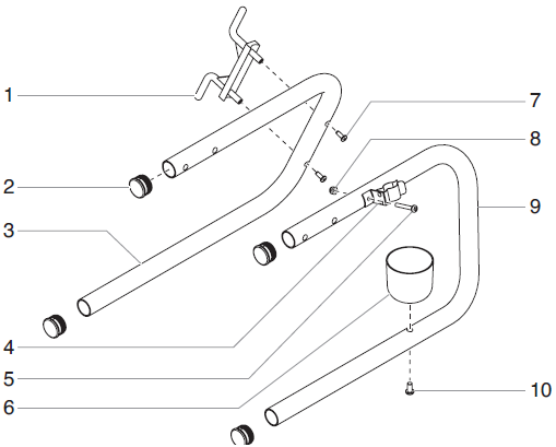 RentSpray 400 Stand Assembly